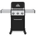 Broil King Baron 320 PRO Gas Grill, 32,000 Btuhr, Liquid Propane, 5Burner, Side Shelf Included Yes 874214